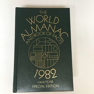 The World Almanac And Book OF Facts 1982 114th Year Special Edition